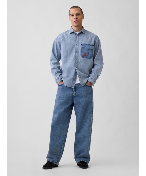 GAP（ギャップ） シャツ × Sean Wotherspoon リラックスフィット