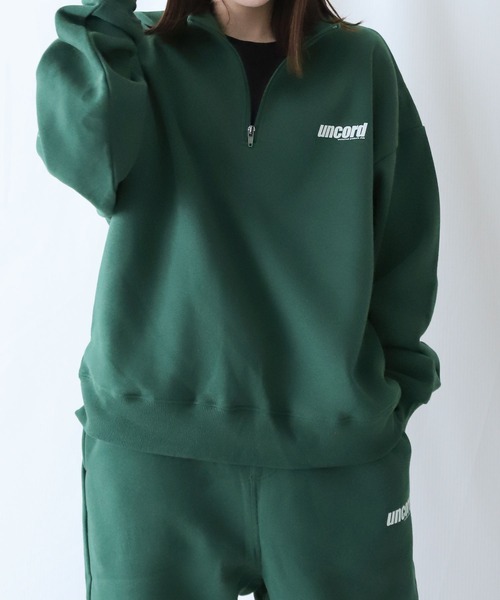 「UNCORD」 長袖Tシャツ LARGE グリーン メンズ_画像8