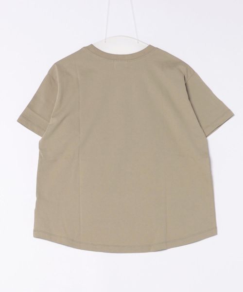 「DouDou」 「siro de labonte」半袖Tシャツ FREE グレイッシュベージュ レディース_画像2