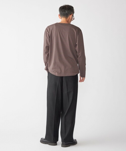 「SHIPS」 スラックス MEDIUM ブラック メンズ_画像9