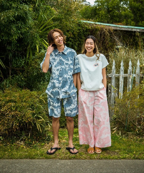 パンツ ハワイ＆リゾート綿アロハロングパンツ レディース : ZOZOTOWN