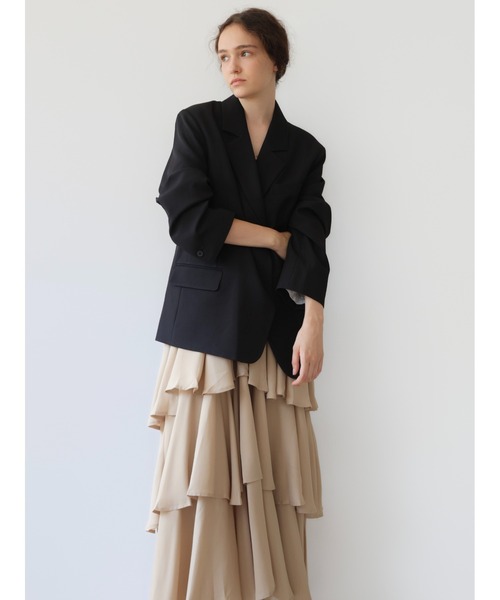 celon ワンピース frilly chiffon tiered dress : ZOZOTOWN Yahoo!店