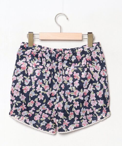 「me couture」 花柄ショートパンツ FREE ネイビー レディース_画像2