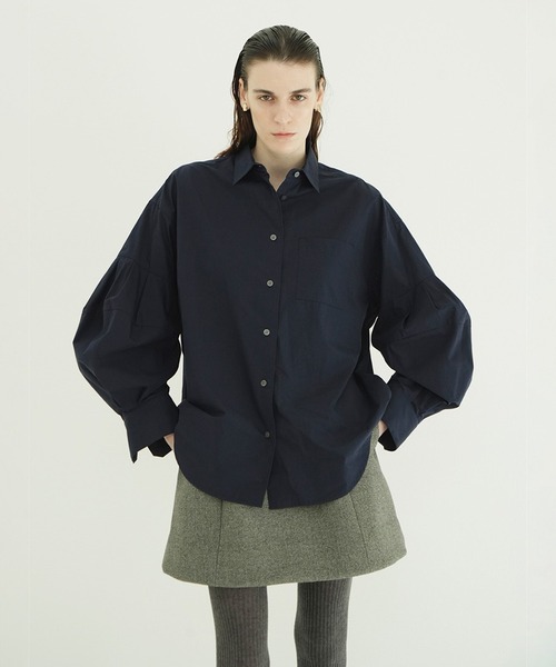 CLANE（クラネ） ブラウス シャツ VOLUME SLEEVE SHIRTS レディース