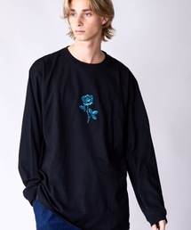 rehacer レアセル カットソー サイズXL rehacer（レアセル） tシャツ : One Rose Wide L/S / ワンローズ