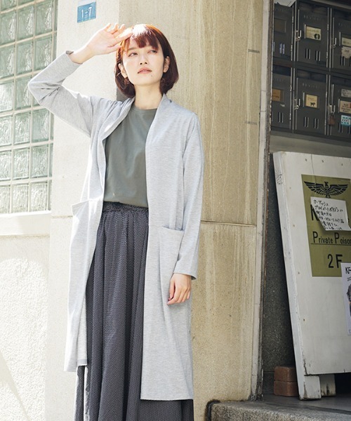 zootie（ズーティー） カーディガン さらっと薄手で快適 UVカット