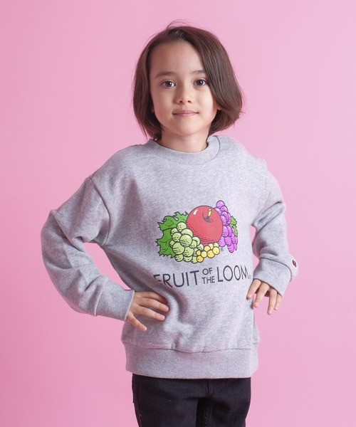 FRUIT OF THE LOOM（フルーツオブザルーム） トレーナー キッズ