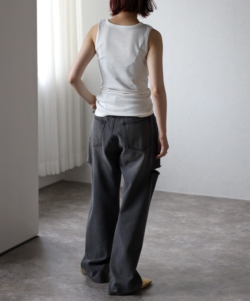 ✭fifi chachnil フィフィ　タンクトップ　パイル Fifi Chachnil – Faline Tokyo