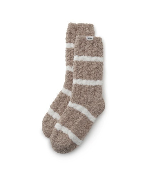 靴下 Gelato Pique Homme ボーダーアランショートソックス Zozotown Paypayモール店 通販 Paypayモール
