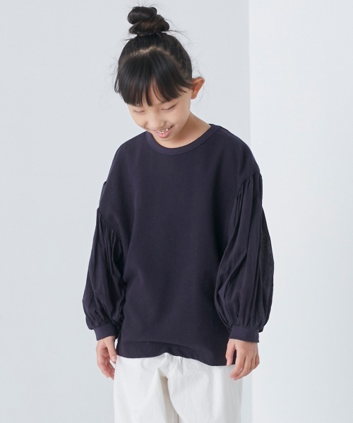 OMNES（ファッション） tシャツ Tシャツ キッズ スラブコットン袖 