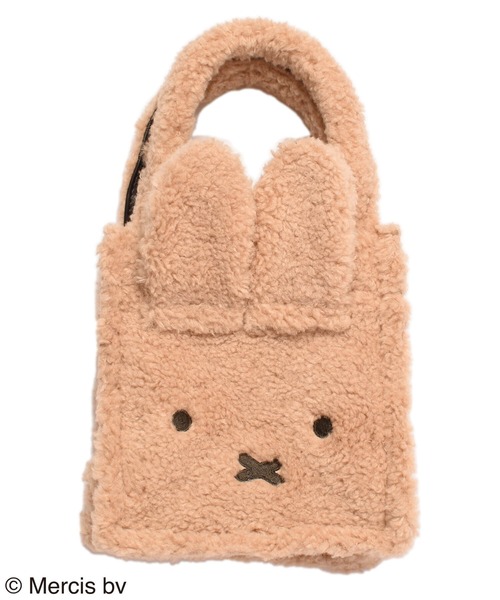 POPPINS ハンドバッグ 「Miffy(ミッフィー)」ボアハンドバッグ(POPPINS 