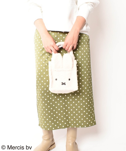 POPPINS ハンドバッグ 「Miffy(ミッフィー)」ボアハンドバッグ(POPPINS 
