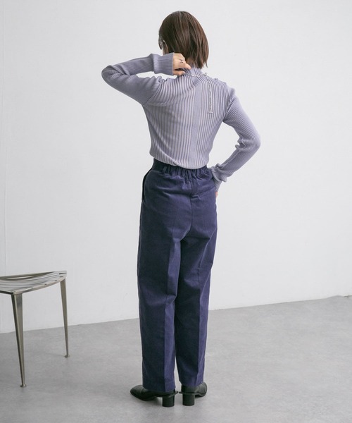 COMOLI コーデュロイワンタックパンツ サイズ4 COMOLI コットン