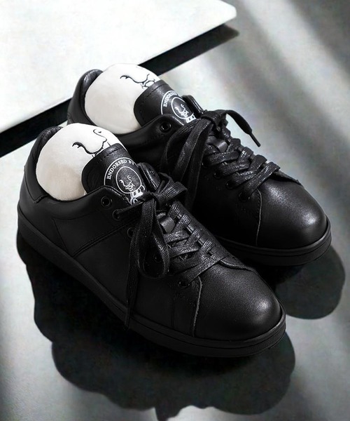 ちゃんれん　美品　HACKETT LONDON ネイビー Hawkins スニーカー HAWKINS ホーキンス 16-20(H) MACH ASH