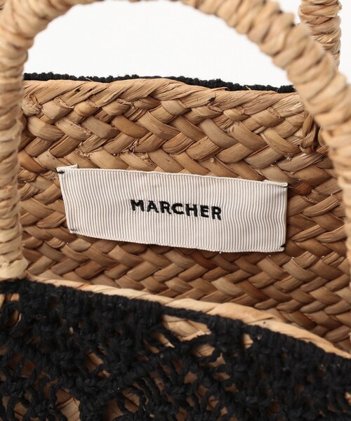 2025年最新入荷 MARCHER（ファッション） かごバッグ Demi × MARCHER カゴバッグ バッグ