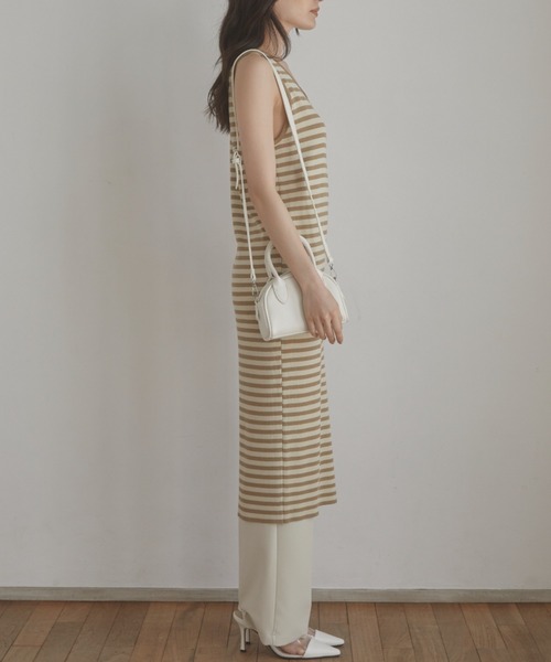ワンピース Minimal line knit ワンピース レディース : 74292160 