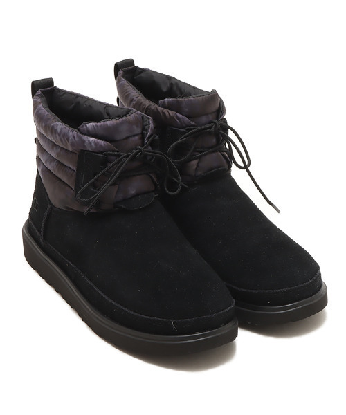 UGG クラシック ミニ レースアップ ウェザー 26cm ムートンブーツ 黒 UGG クラシック ミニ レースアップ ウェザー 26cm ムートンブーツ 黒