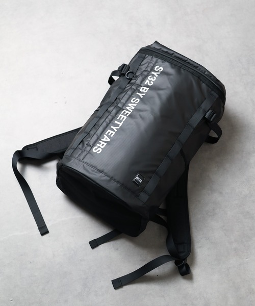 ○★新品未使用　SY32 by SWEET YEARS　ロゴ バックパック　黒 BOX LOGO BACKPACK | BAGS | 【公式】SY32 by SWEET YEARS