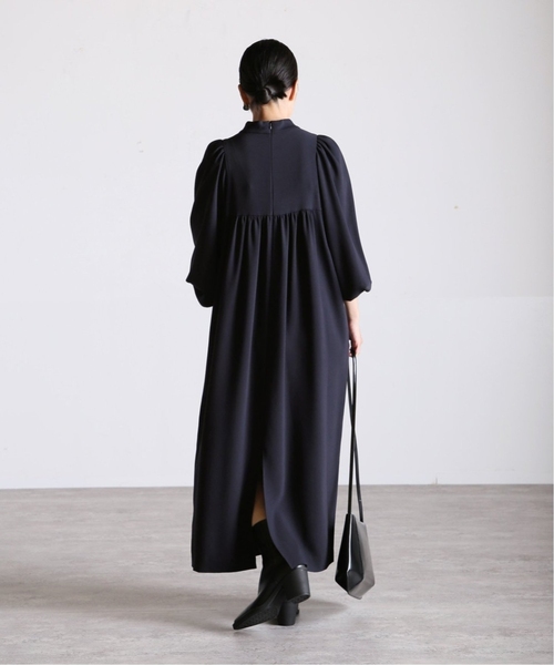 ✨極美品✨ ヴェルメイユパーイエナ　アセテートバックサテンジョーゼットワンピース VERMEIL par iena（ヴェルメイユパーイエナ） ワンピース 「追加