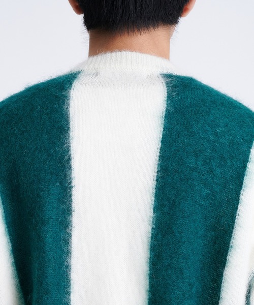 COGNOMEN カーディガン 「COGNOMEN/コグノーメン」FOOTBALL STRIPE 