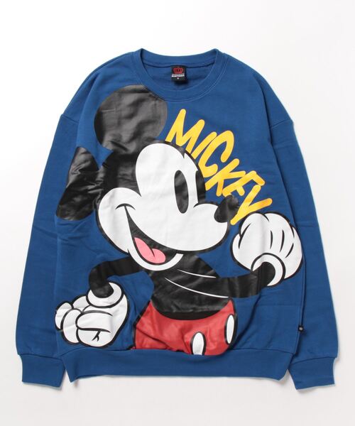 Disney（ディズニー） トレーナー スウェット 親子お揃い BIGフェイス