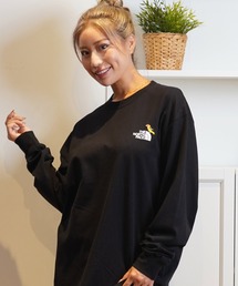 美品✴︎2枚【ノースフェイス✴︎長袖刺繍TシャツUVカット】白＆グレー17,160円 THE NORTH FACE ザ・ノース・フェイス(THE FACE) Tシャツ 長袖