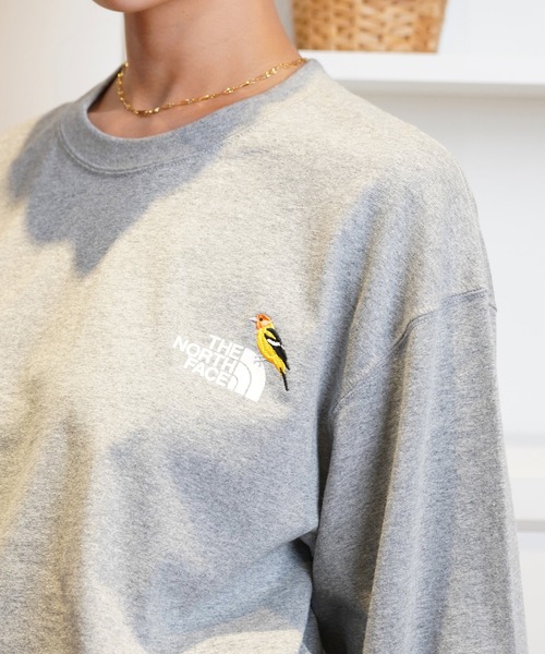 tシャツ THE NORTH FACE/ザ・ノース・フェイス ロンT 刺繍 UVケア NT32440 レディース THE NORTH FACE tシャツ FACE/ザ・ノース・フェイス ロンT 刺繍