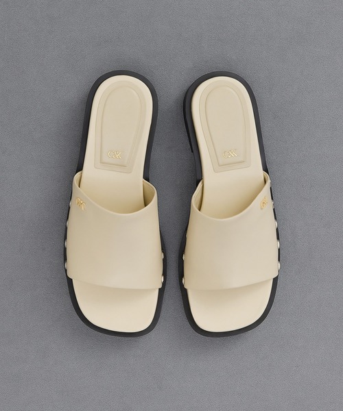 CHARLES & KEITH サンダル CHARLES ＆ KEITH（チャールズ&キース） サンダル レザースタッズ