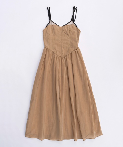 MAISON SPECIAL（メゾンスペシャル） ワンピース 夏 Corset Camisole