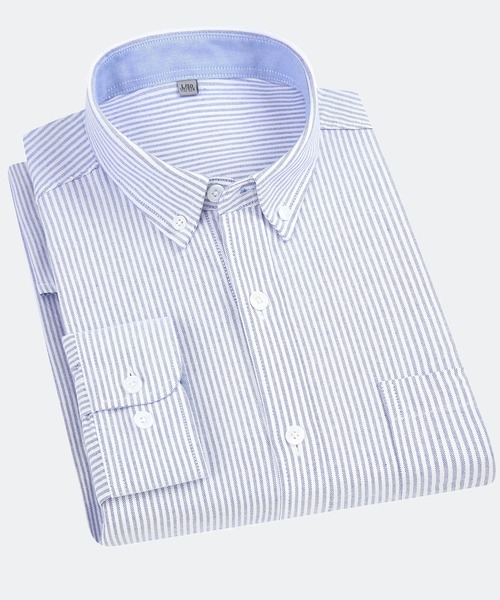 Cloudstyle シャツ 「Cloudstyle」カラーストライプ ロング
