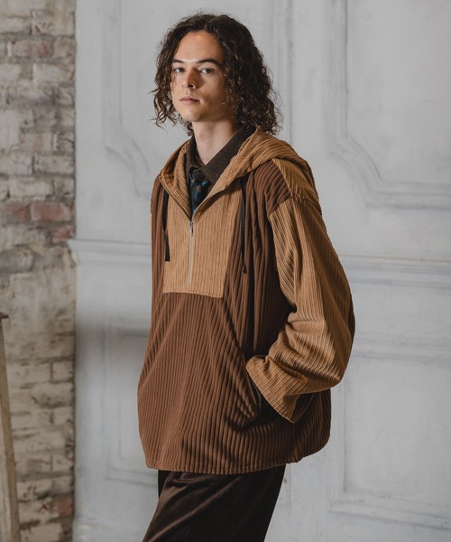RILY コーデュロイパーカー Casper John モッズコート コート Corduroy switch parker