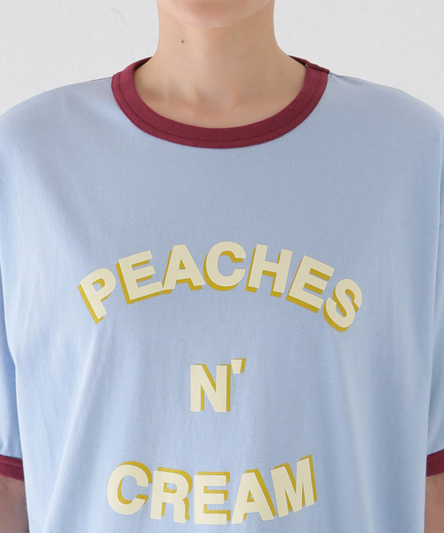 SON OF THE CHEESE（サノバチーズ） tシャツ Tシャツ PEACHES N CREAM