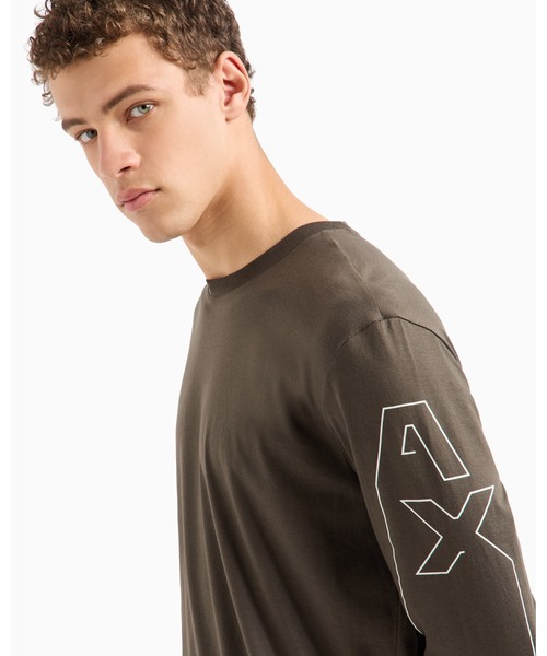 ARMANI EXCHANGE tシャツ 「A|X アルマーニ エクスチェンジ」ロゴ
