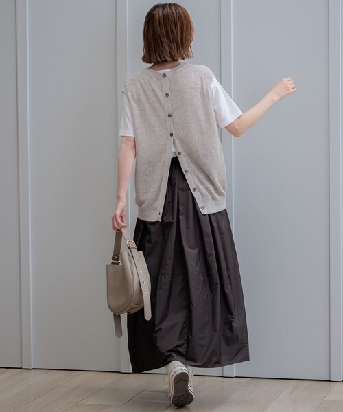 大きいサイズ✨新品　23区★洗える ナイロンコットンポプリン スカート 23区｜【洗える】ナイロンコットンポプリン スカート | Rakuten
