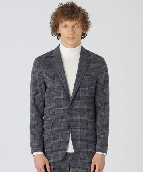 BLACK LABEL CRESTBRIDGE チェックテーラードジャケット M BLACK LABEL CRESTBRIDGE ジャケット テーラードジャケット