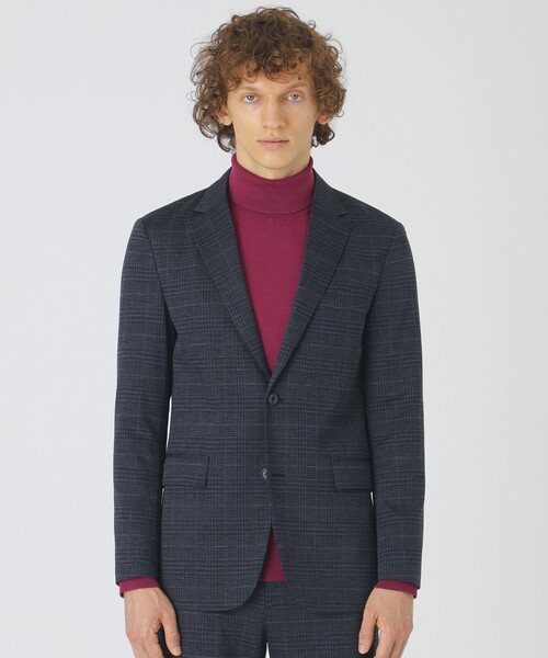 BLACK LABEL CRESTBRIDGE チェック柄 テーラードジャケット BLACK LABEL CRESTBRIDGE ジャケット テーラードジャケット