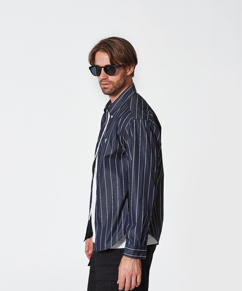 ACANTHUS（アカンサス） シャツ ACANTHUS:Remake Zip Up Shirt メンズ