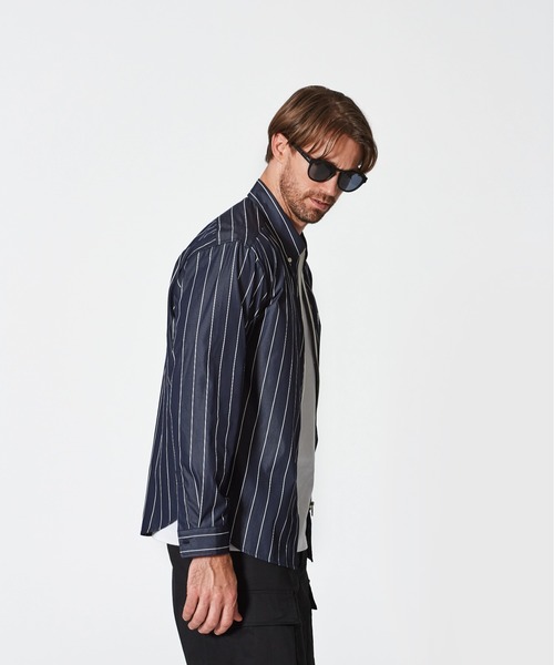ACANTHUS（アカンサス） シャツ ACANTHUS:Remake Zip Up Shirt メンズ