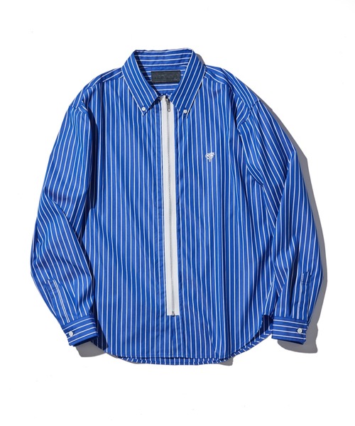 ACANTHUS（アカンサス） シャツ ACANTHUS:Remake Zip Up Shirt メンズ