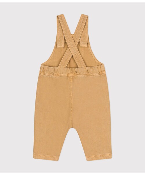 プチバトー　デニムサロペット ライトデニムショートサロペット｜ベビー服・子供服通販のPETTIT