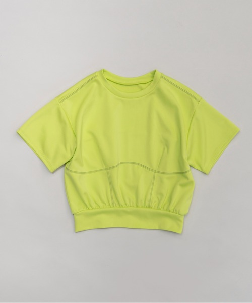「MAISON SPECIAL」 半袖Tシャツ FREE ライム レディース MAISON SPECIAL 「MAISON SPECIAL」 半袖カットソー FREE ライム