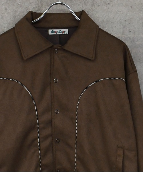 Soupy Soupy（スーピースーピー） ブルゾン アウター faux suede
