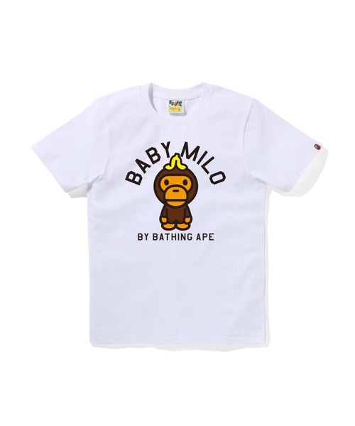A BATHING APE tシャツ BANANA ON BABY MILO TEE レディース