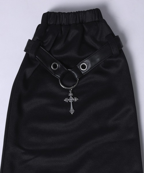 Amilige レッグウォーマー AL刺繍ジャージレッグカバー