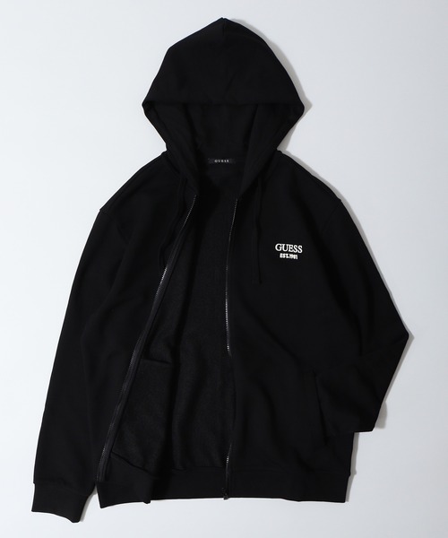 00s agnes b. homme zip hoodie ジップパーカー 黒 agnes b. x arena パーカー （ブラック） -デサントストア-DESCENTE STORE-