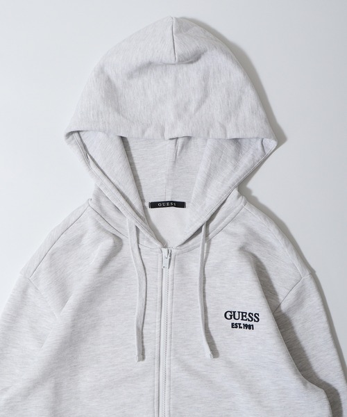 GUESS（ゲス） パーカー GUESS MEN'S L/SLV HOODED ZIP-UP パーカー
