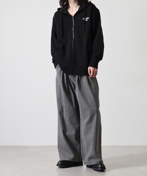 GUESS（ゲス） パーカー GUESS MEN'S L/SLV HOODED ZIP-UP パーカー
