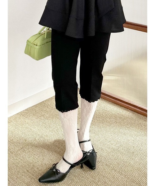LILY BROWN パンツ カプリパンツ レディース : ZOZOTOWN Yahoo
