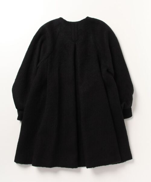 最終値下げ　美品　EMMEL REFINES ノーカラーコート ブラック EMMEL REFINES」 ノーカラーコート FREE ブラック レディース 【公式通販】