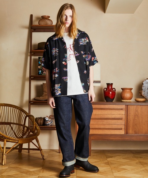 Schott N.Y.C シャツ Schott/ショット/×PJ/×パイナップル